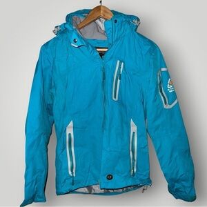 Wetskins Teal Waterproof Jacket – Lightweight, Hooded & Rain-Ready | Ladies S